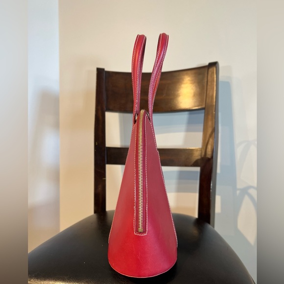 Vintage Lancel leather handbag - Picture 6 of 16